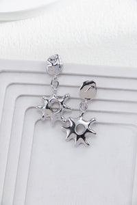 Cosmic Burst Sterling Silver Earrings