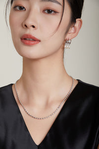 Cascading Pearl Triple Hoop Earrings
