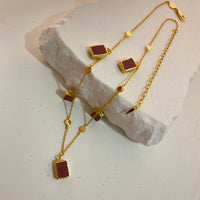 Rubric Stone Necklace
