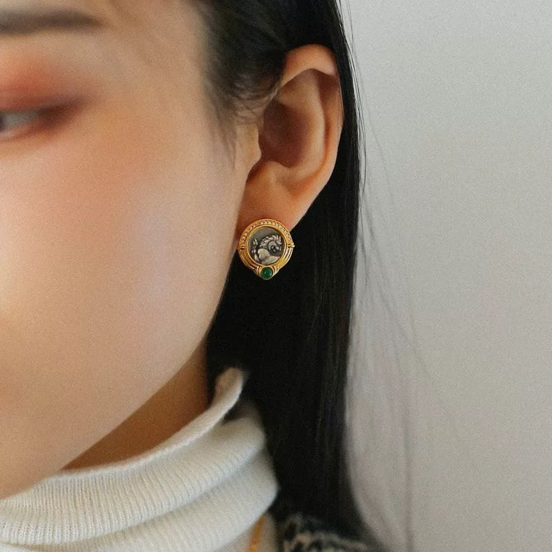 Coin Heritage Earrings