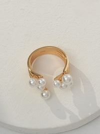 Radiant Cluster Pearl Ring