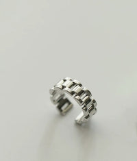 Chain Link Band Ring